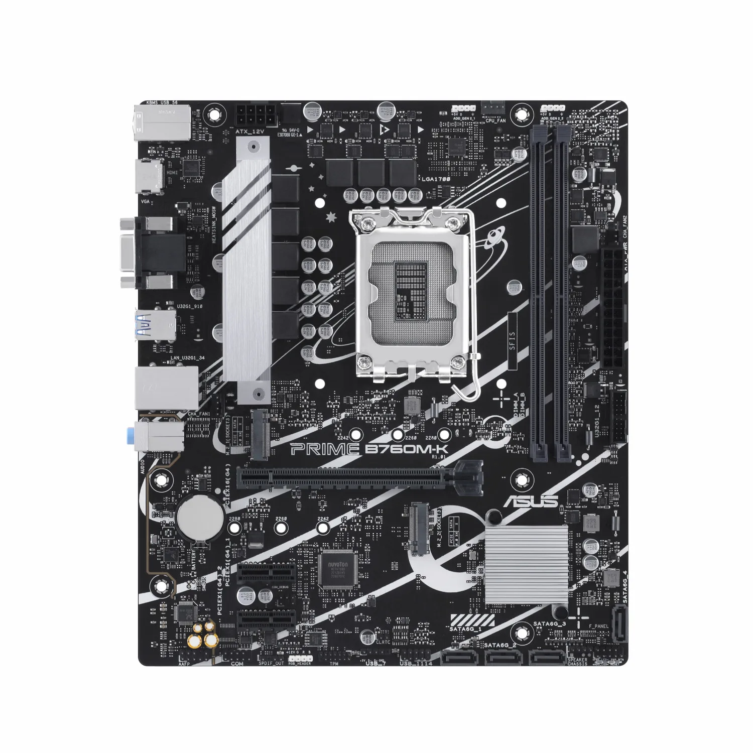 مادربرد ASUS Prime B760M-K DDR5 - تصویر گالری 2