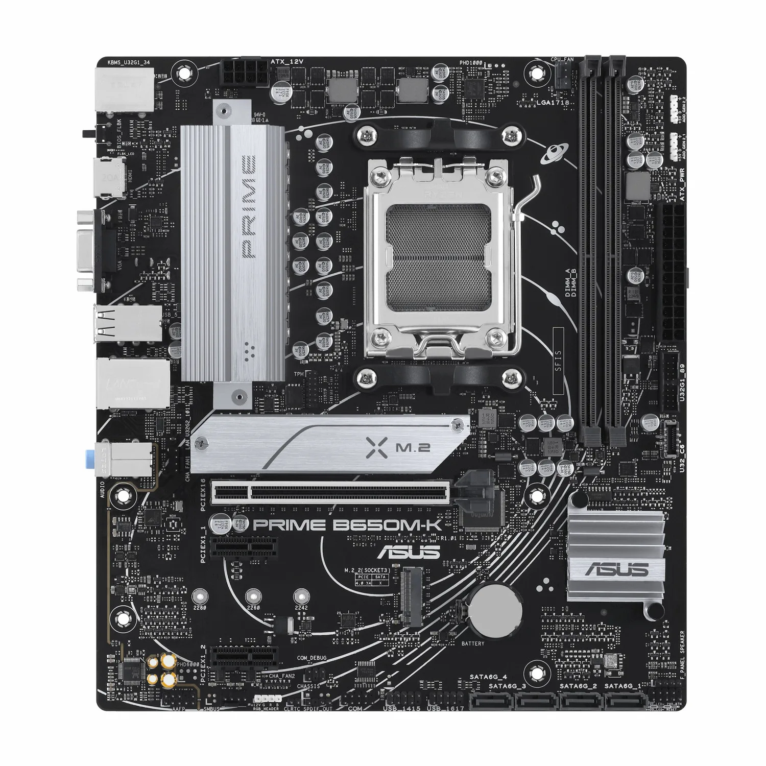 مادربرد ASUS PRIME B650M-K - تصویر گالری 4