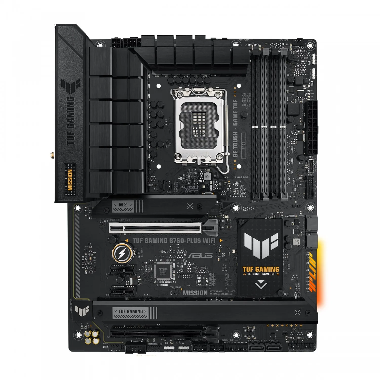 مادربرد ASUS TUF GAMING B760-PLUS WIFI - تصویر گالری 2