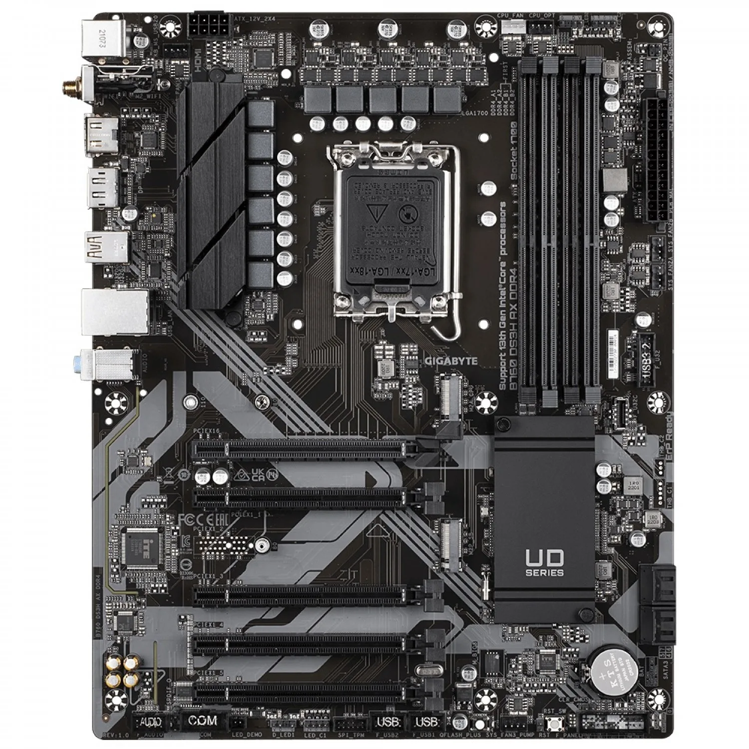 مادربرد GIGABYTE B760 DS3H AX DDR4 - تصویر گالری 2
