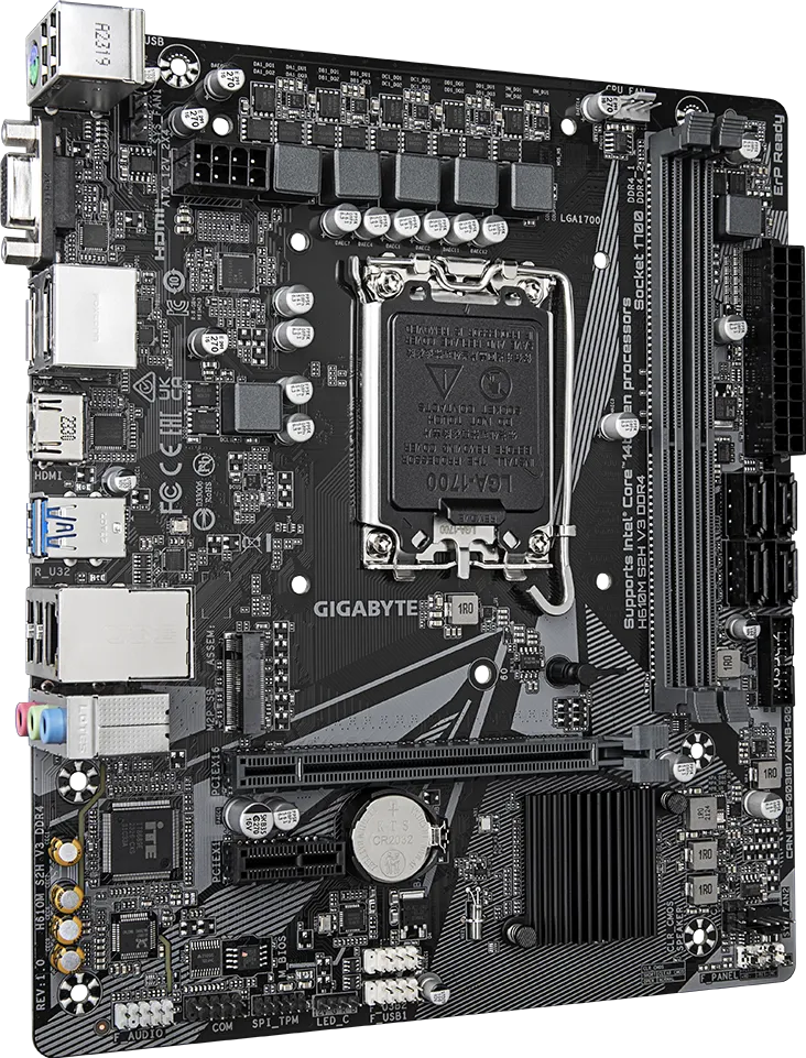 MB GIGABYTE H610MS2H V3 DDR4 - تصویر گالری 4
