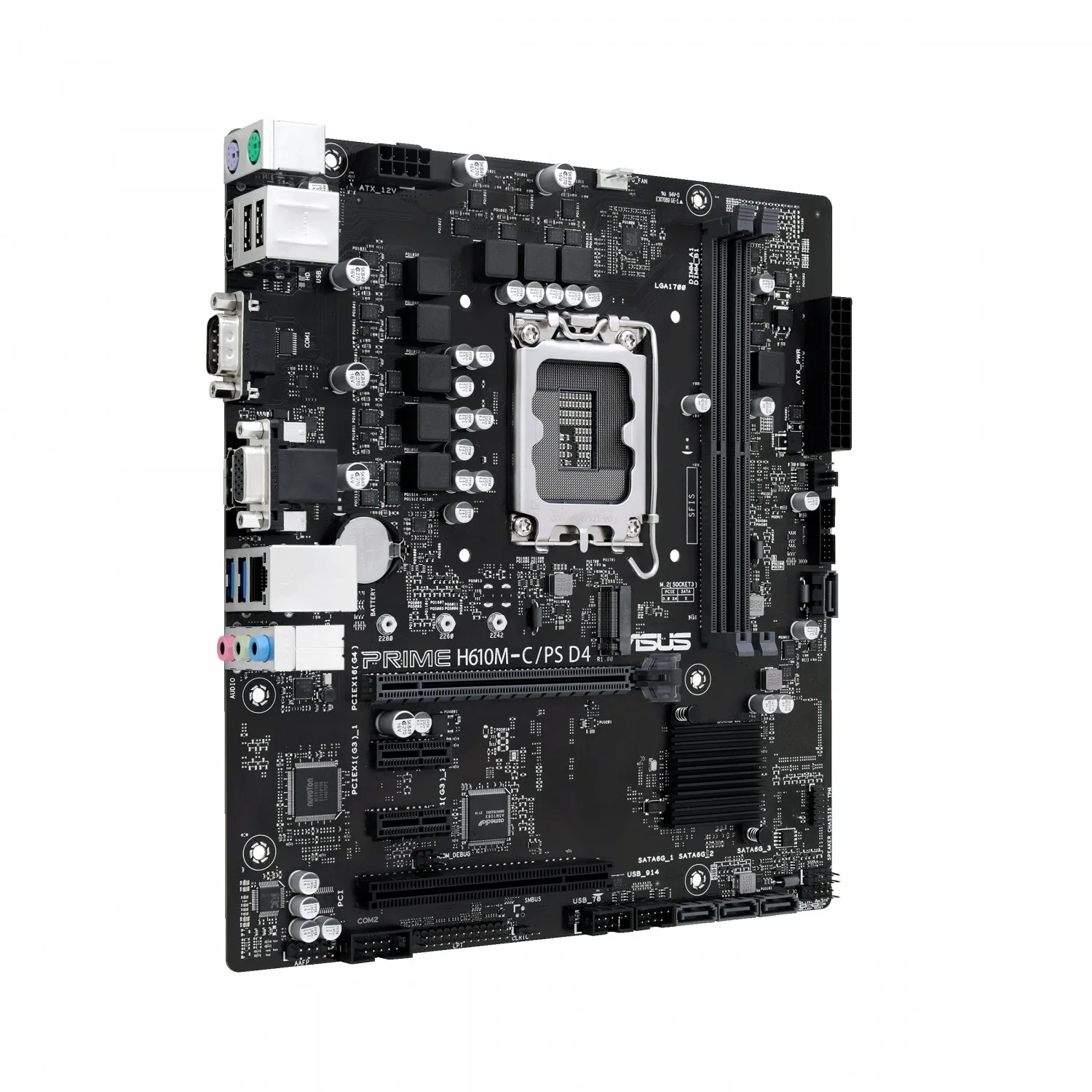 مادربرد ASUS Prime H610M-C/PS D4 - تصویر گالری 2
