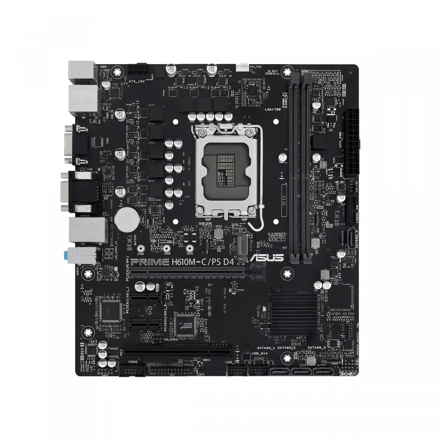 مادربرد ASUS Prime H610M-C/PS D4 - تصویر گالری 3