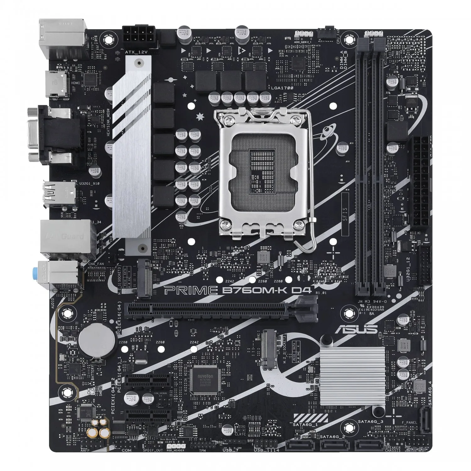 مادربرد ASUS Prime B760M-K DDR4 - تصویر گالری 2