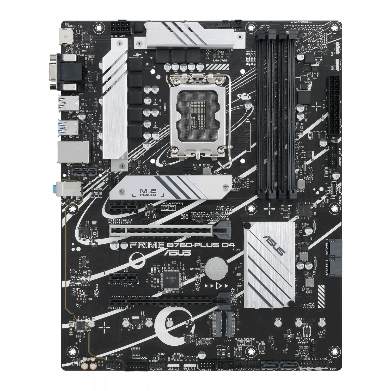مادربرد ASUS Prime B760-PLUS DDR4 - تصویر گالری 2