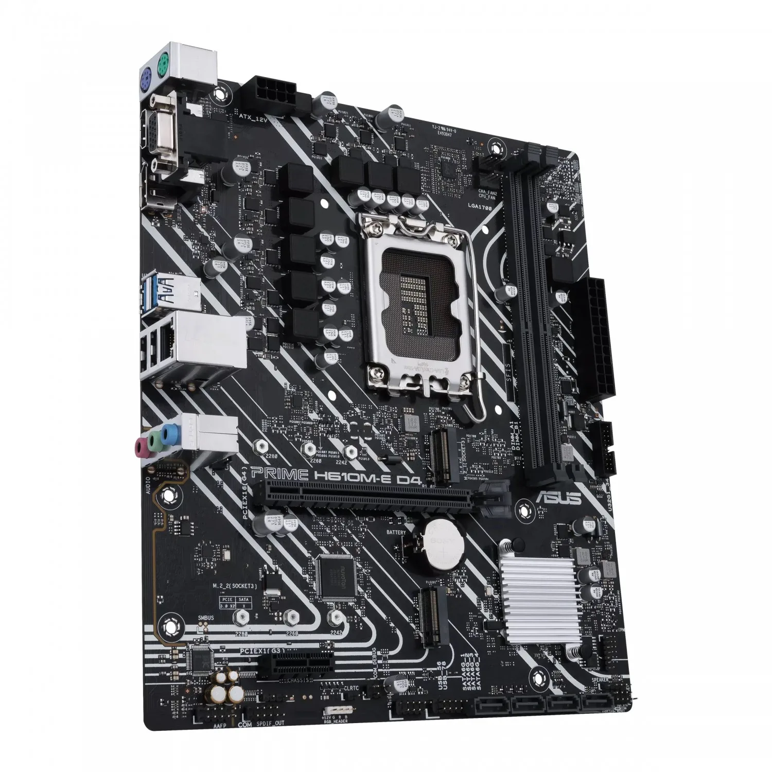 مادربرد ASUS Prime H610M-E D4 - تصویر گالری 3