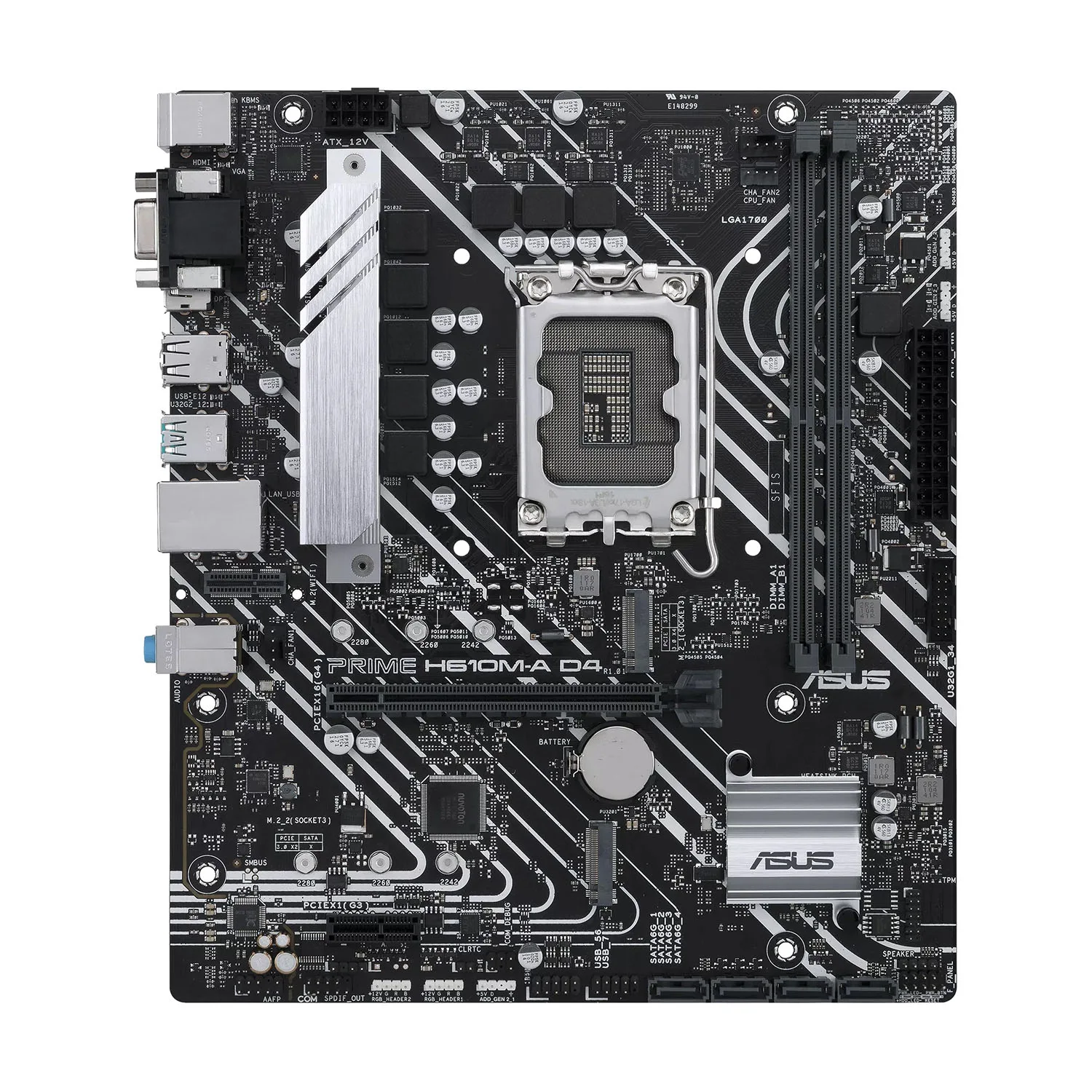 مادربرد ASUS Prime H610M-A D4 - تصویر گالری 2