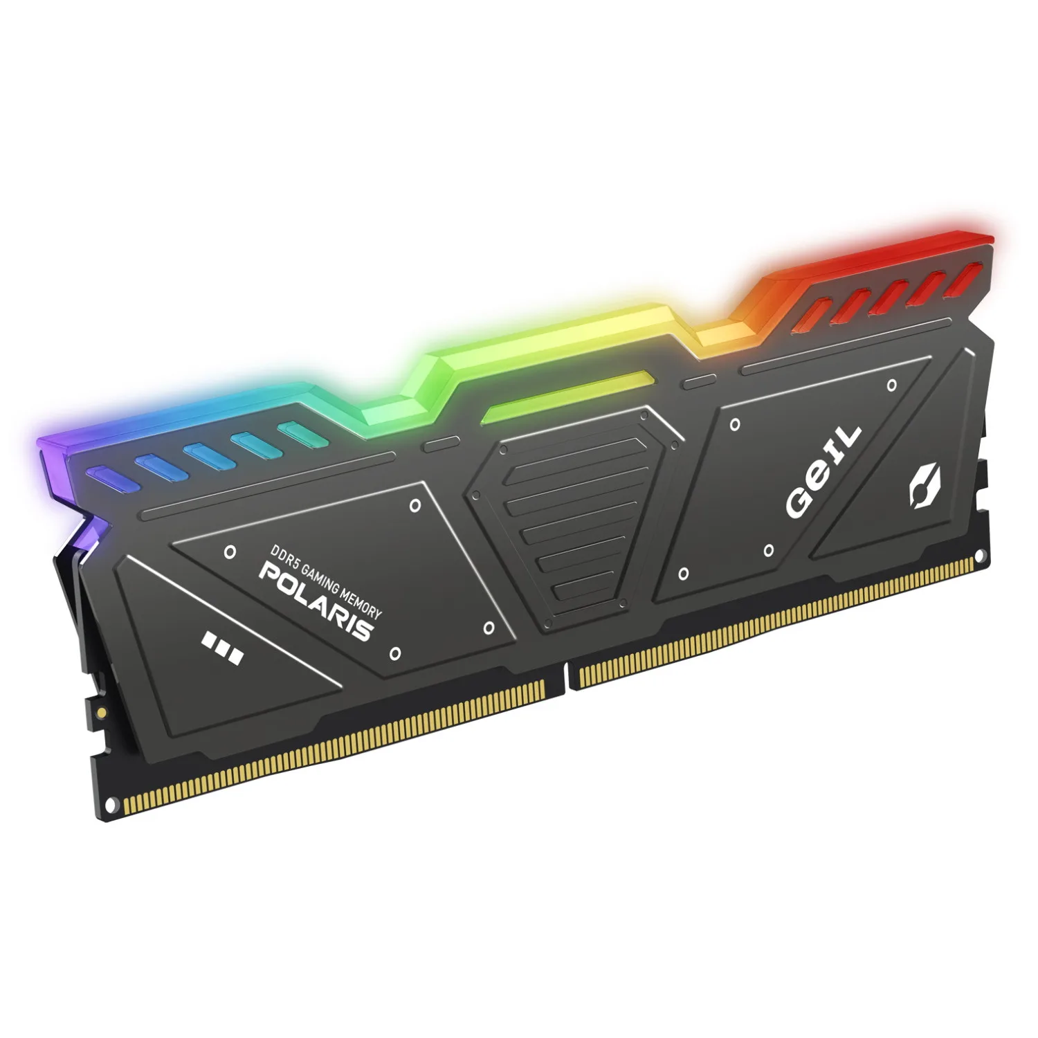 رم Geil Polaris RGB DDR5 16GB Single 4800MHz CL40 - Titanium Gray - تصویر گالری 2