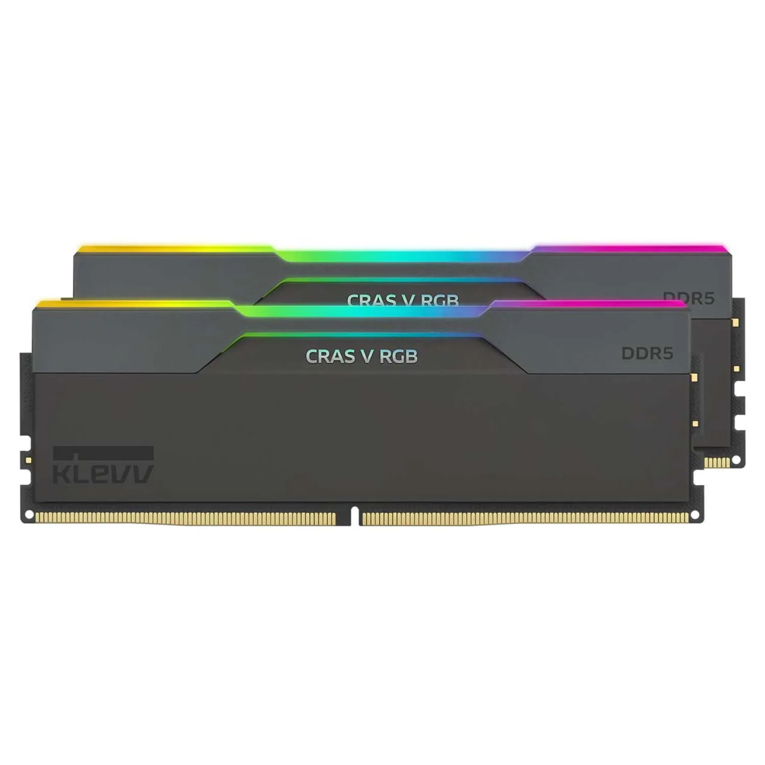 رم KLEVV Cras V RGB 32GB Dual 7200MHz CL34 - Black