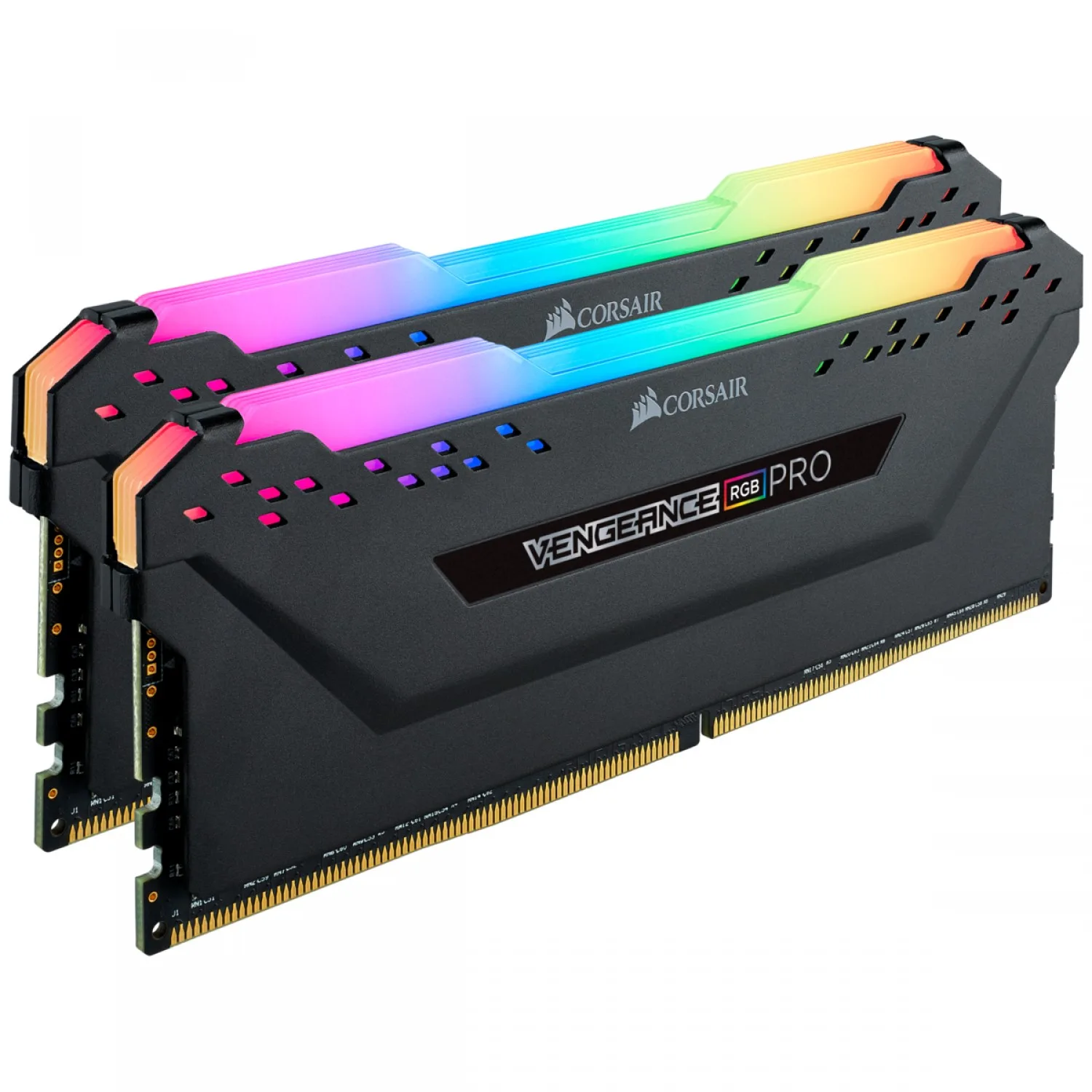رم Corsair VENGEANCE RGB PRO 32GB Dual 3200MHz CL16 - Black - تصویر گالری 2