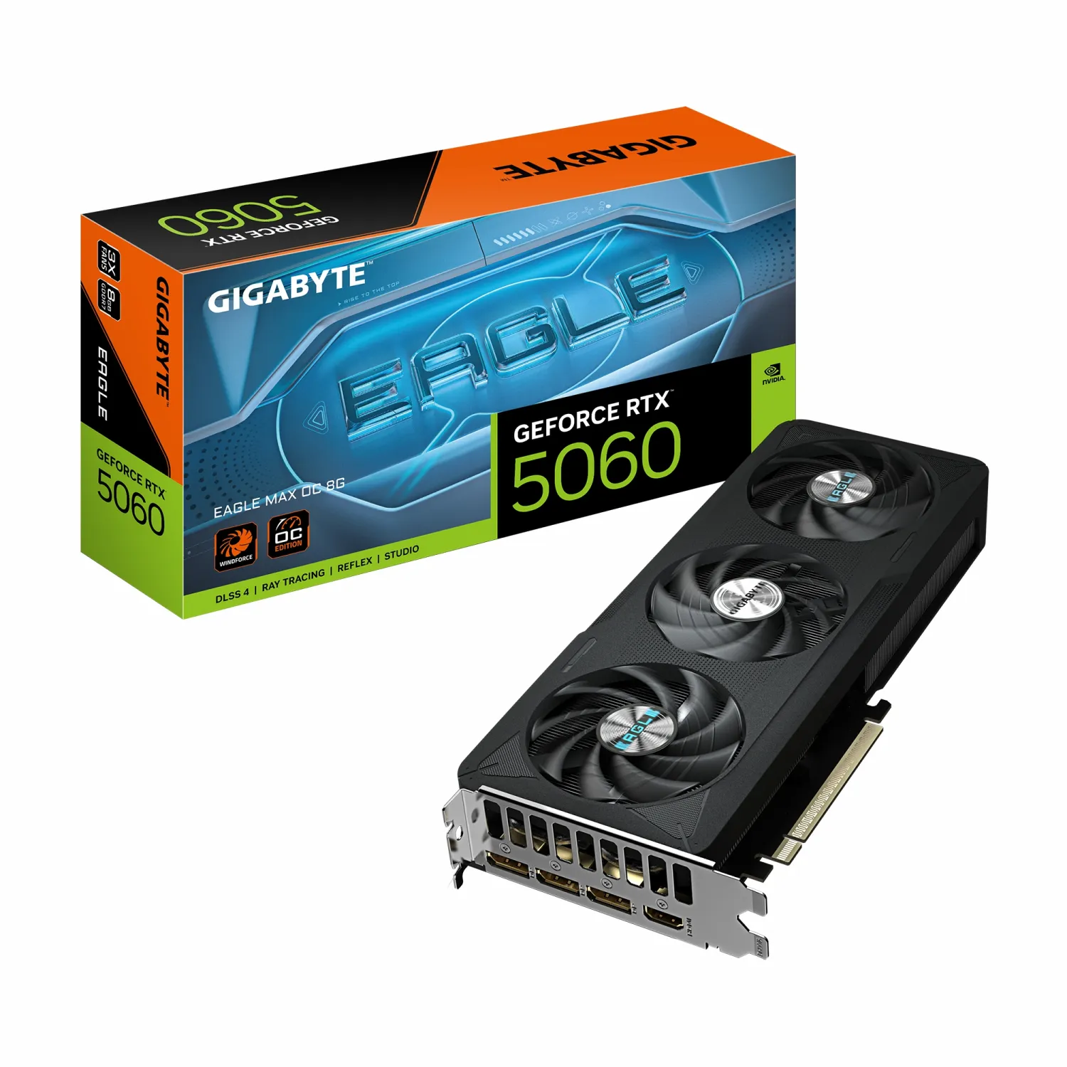 کارت گرافیک GIGABYTE RTX 5060 Eagle MAX OC 8G