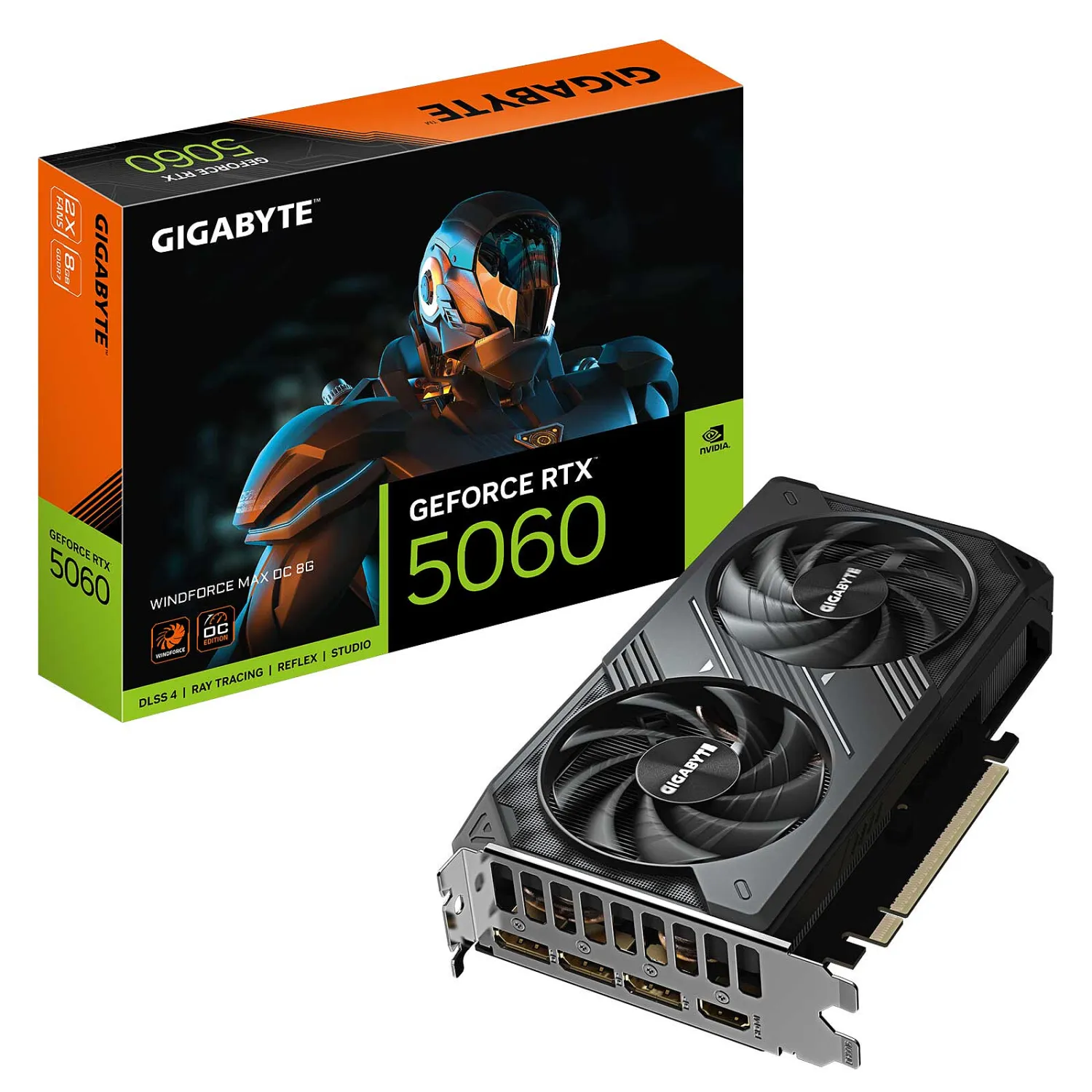 کارت گرافیک GIGABYTE RTX 5060 Windforce Max OC 8G