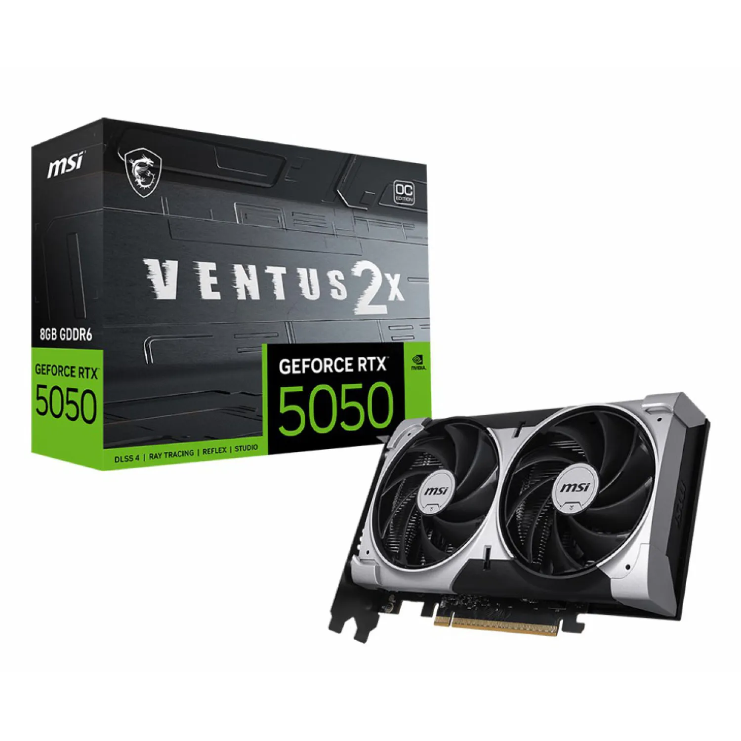 کارت گرافیک MSI RTX 5050 8G Ventus 2X OC