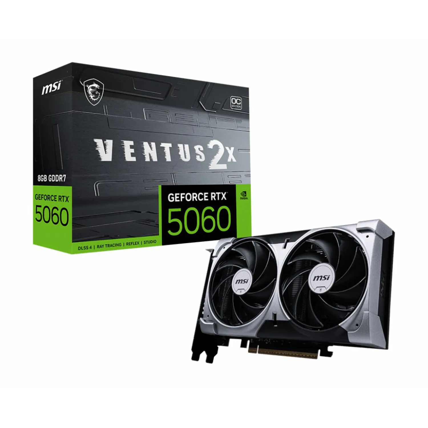 کارت گرافیک MSI RTX 5060 8G Ventus 2X OC