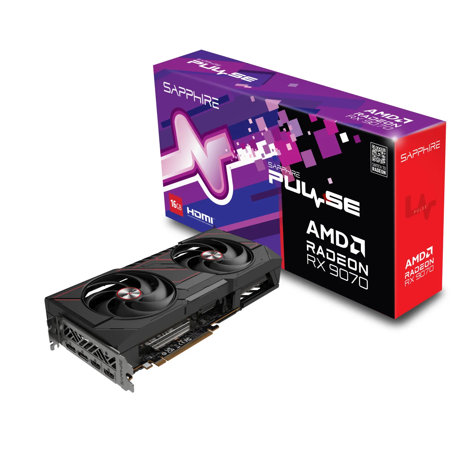 کارت گرافیک Sapphire Pulse RX 9070 16GB