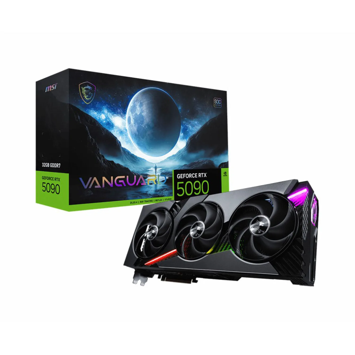 کارت گرافیک MSI RTX 5090 32G Vanguard SOC