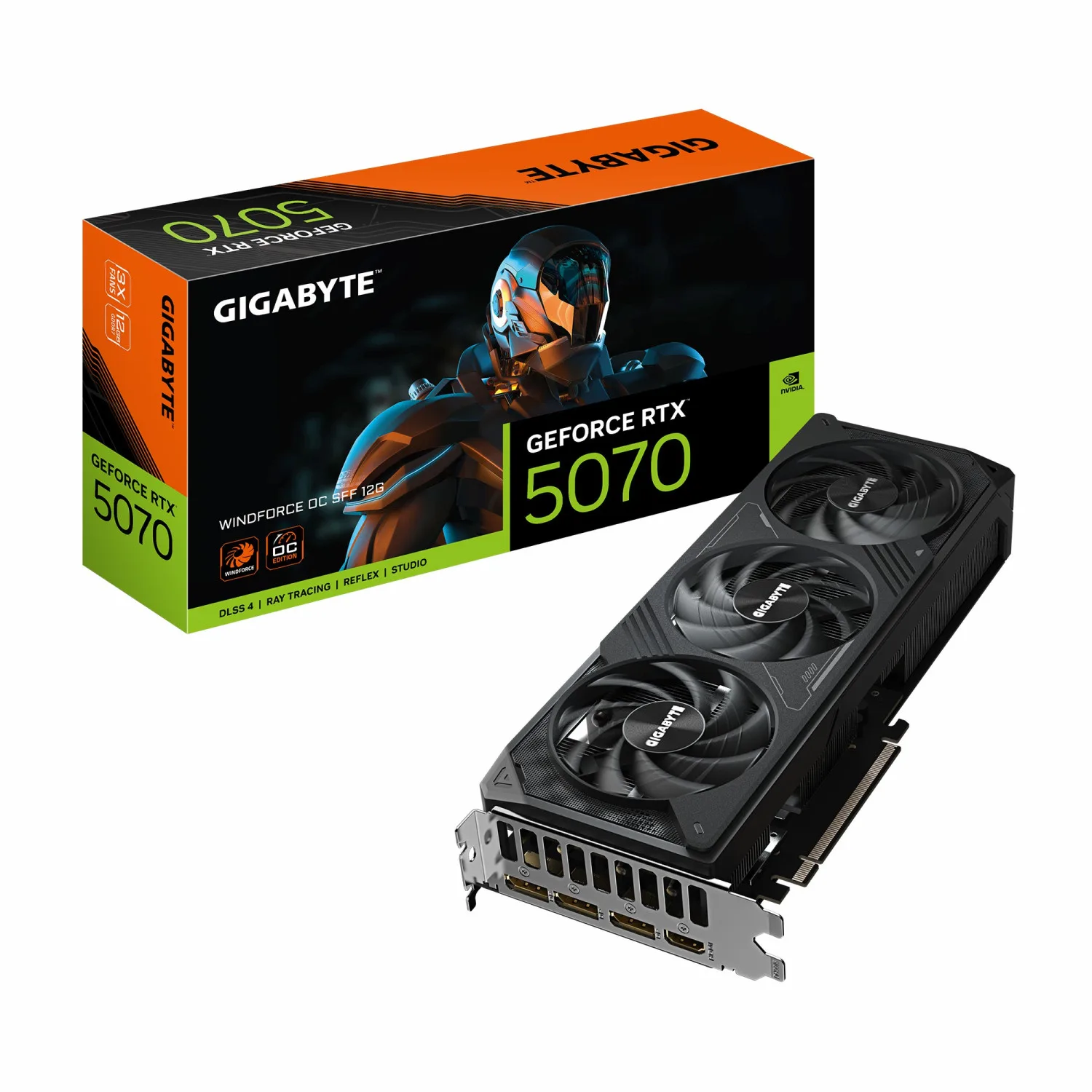 کارت گرافیک GIGABYTE RTX 5070 Windforce OC SFF 12G