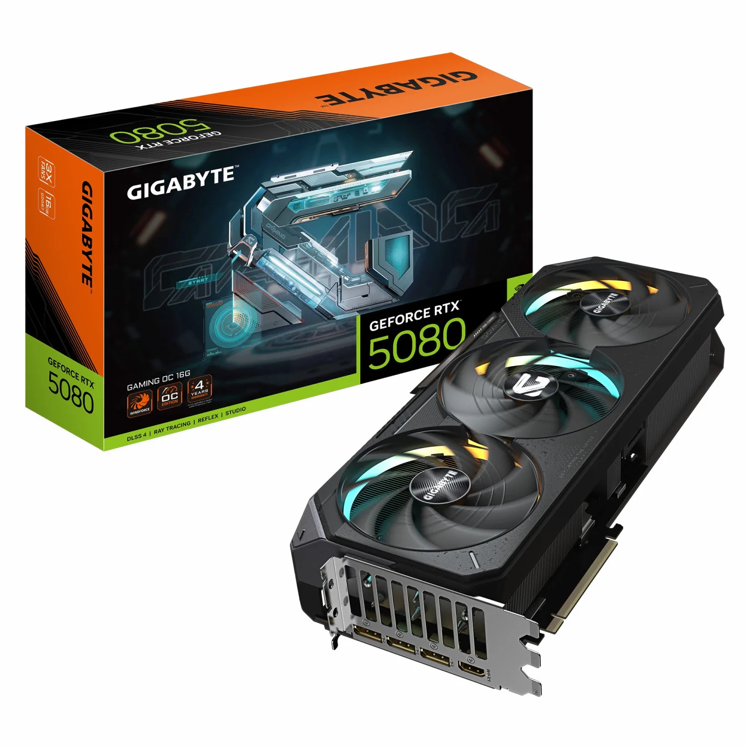 کارت گرافیک GIGABYTE RTX 5080 Gaming OC 16G