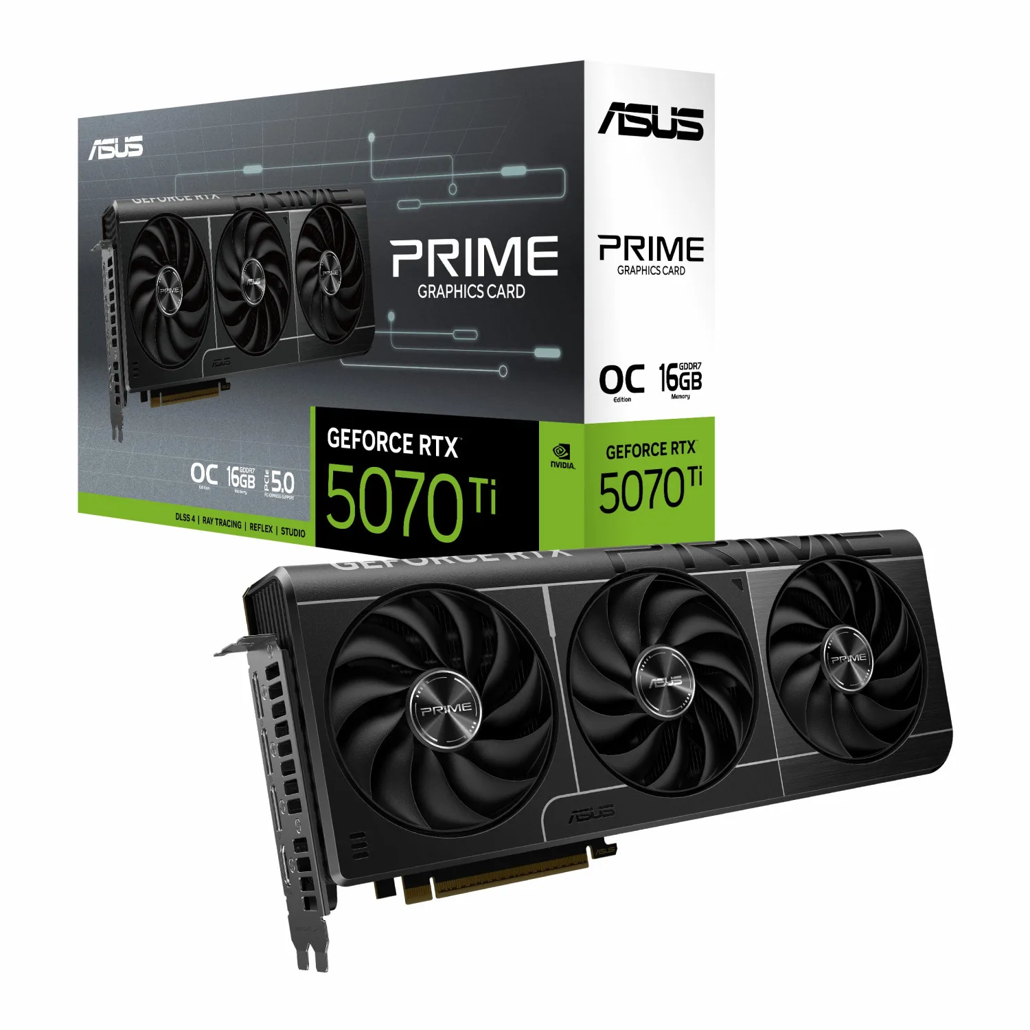 کارت گرافیک ASUS Prime RTX 5070 Ti OC 16G