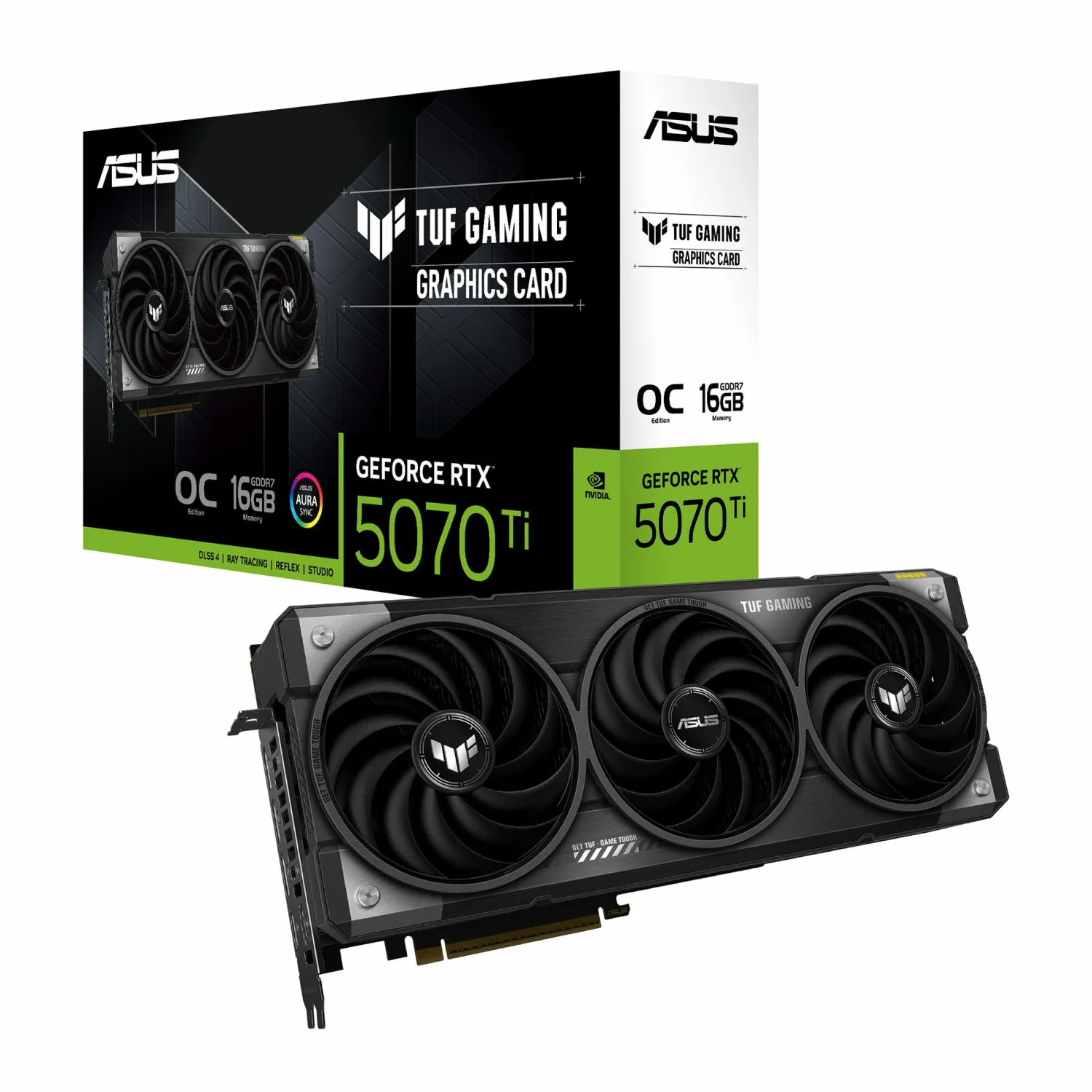 کارت گرافیک ASUS TUF Gaming RTX 5070 Ti OC 16G
