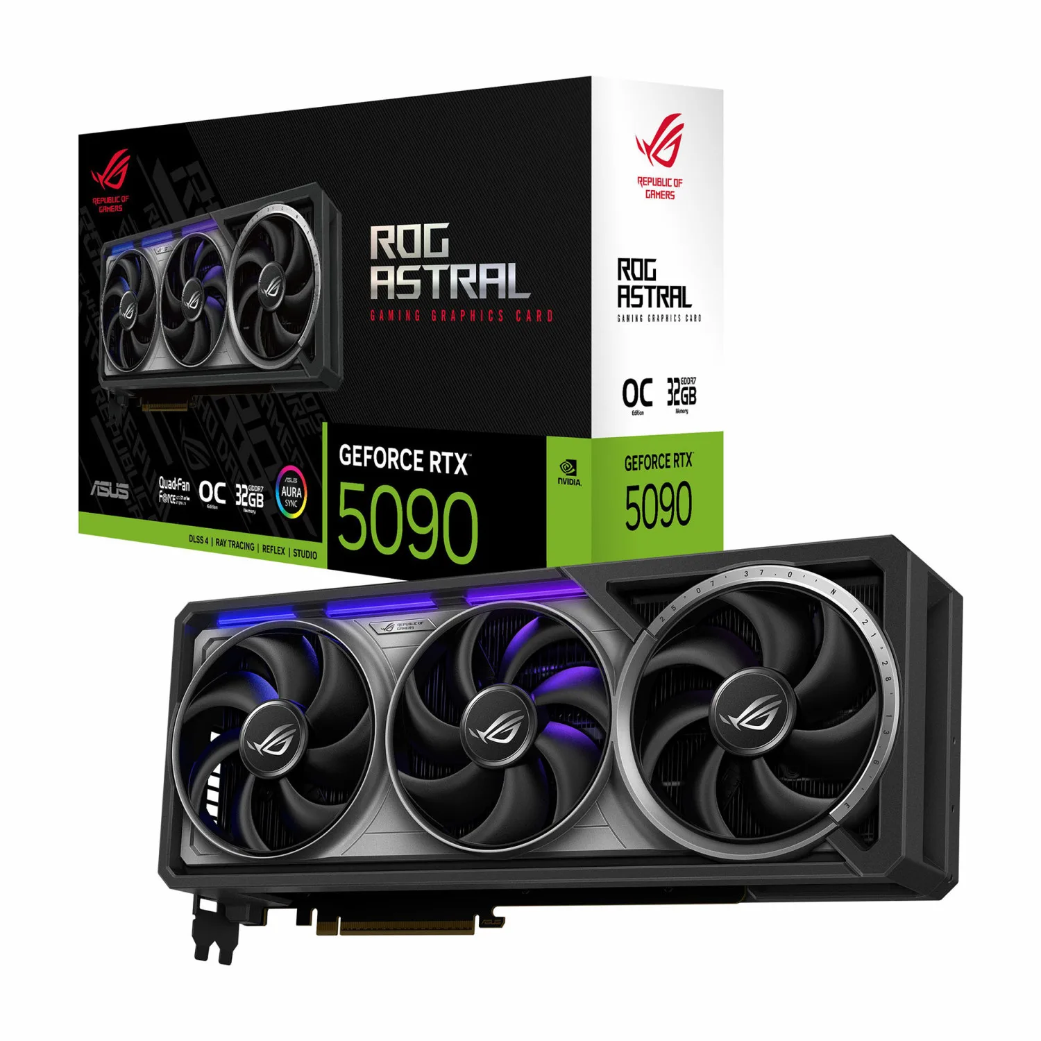 کارت گرافیک ایسوس مدل ROG Astral RTX 5090 O32G