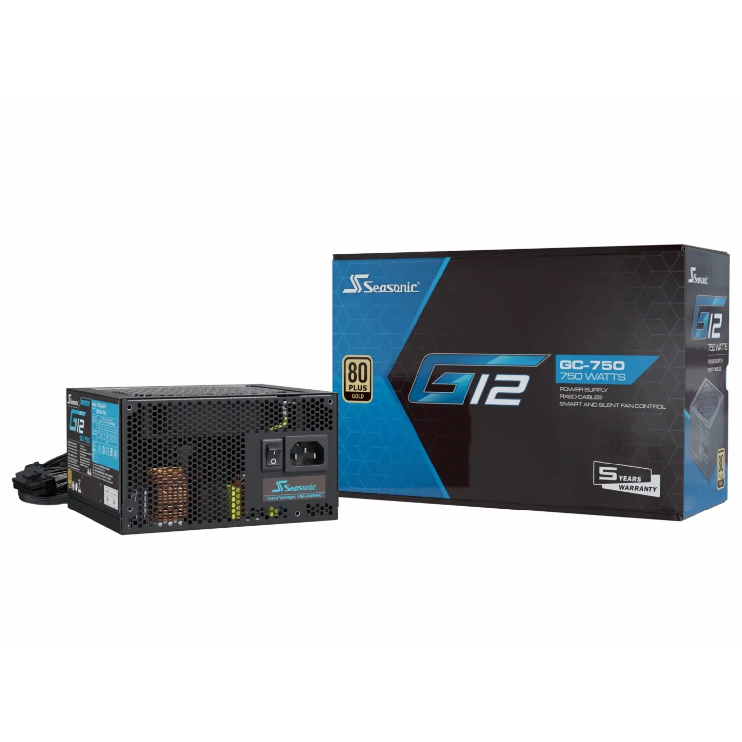 پاور Seasonic G12 GC 750W GOLD