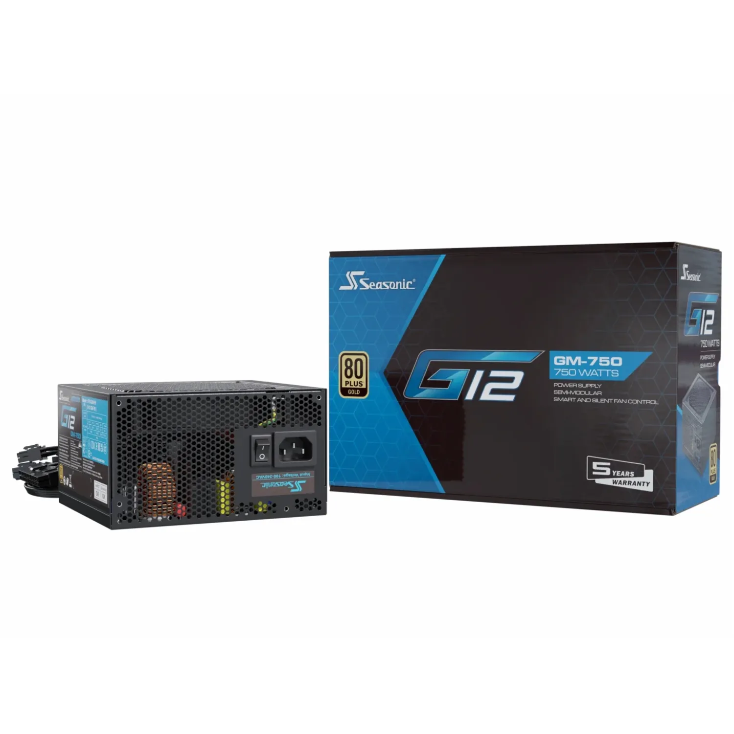 پاور Seasonic G12 GM 750W GOLD
