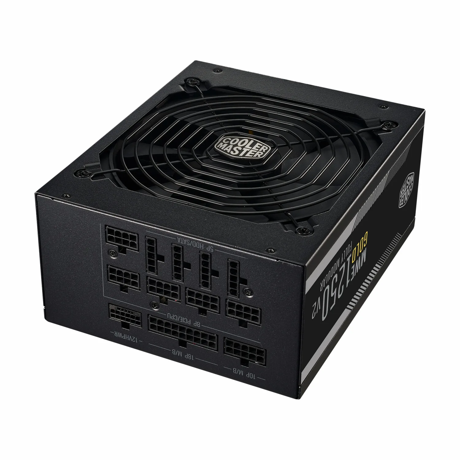 پاور Cooler Master MWE GOLD 1250 V2 (ATX3.0) - Black - تصویر گالری 4