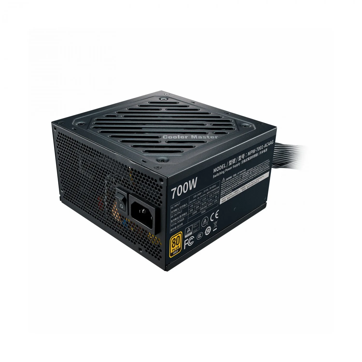 پاور Cooler Master G700 GOLD - تصویر گالری 3