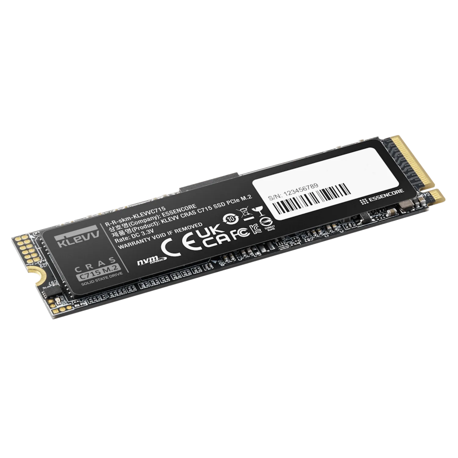 حافظه اس اس دی KLEVV CRAS C715 1TB - تصویر گالری 4