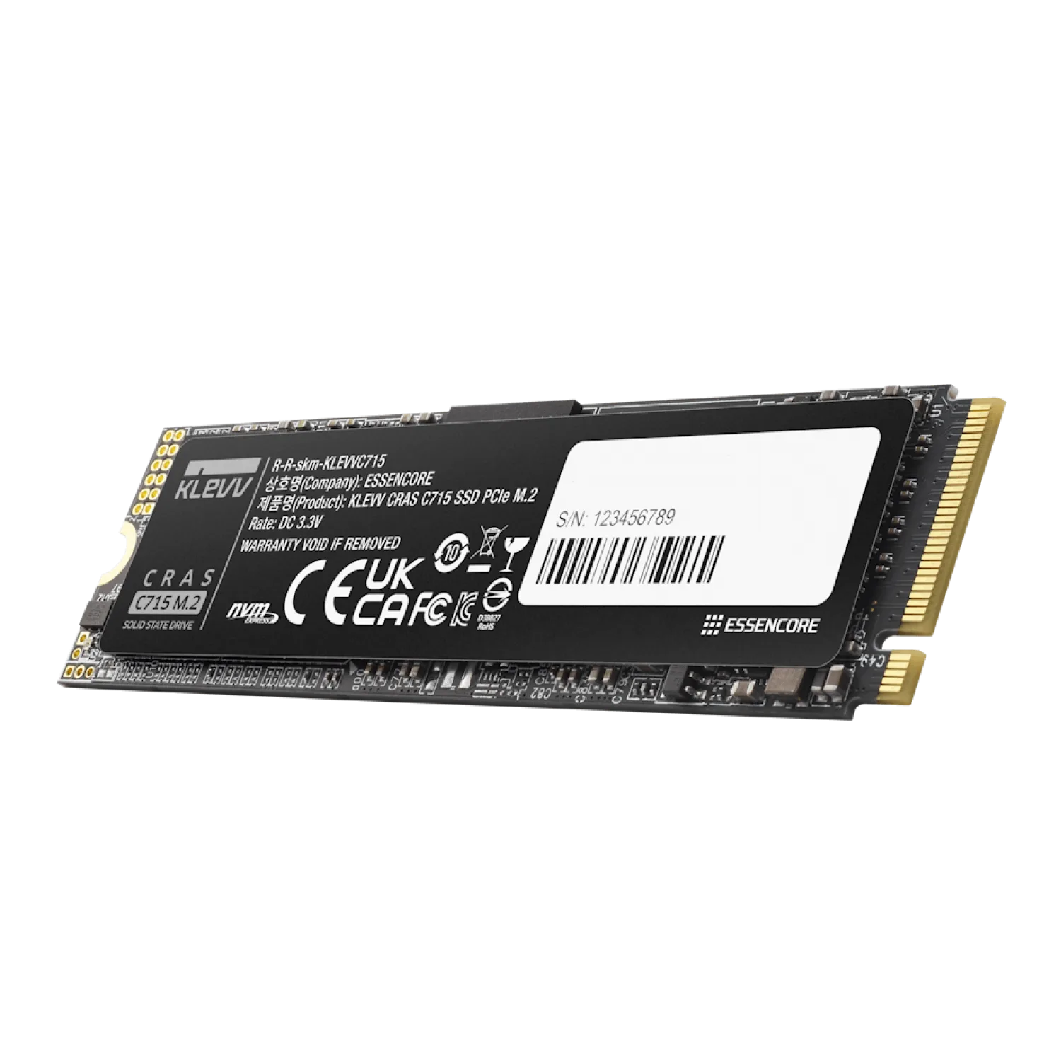 حافظه اس اس دی KLEVV CRAS C715 1TB - تصویر گالری 2