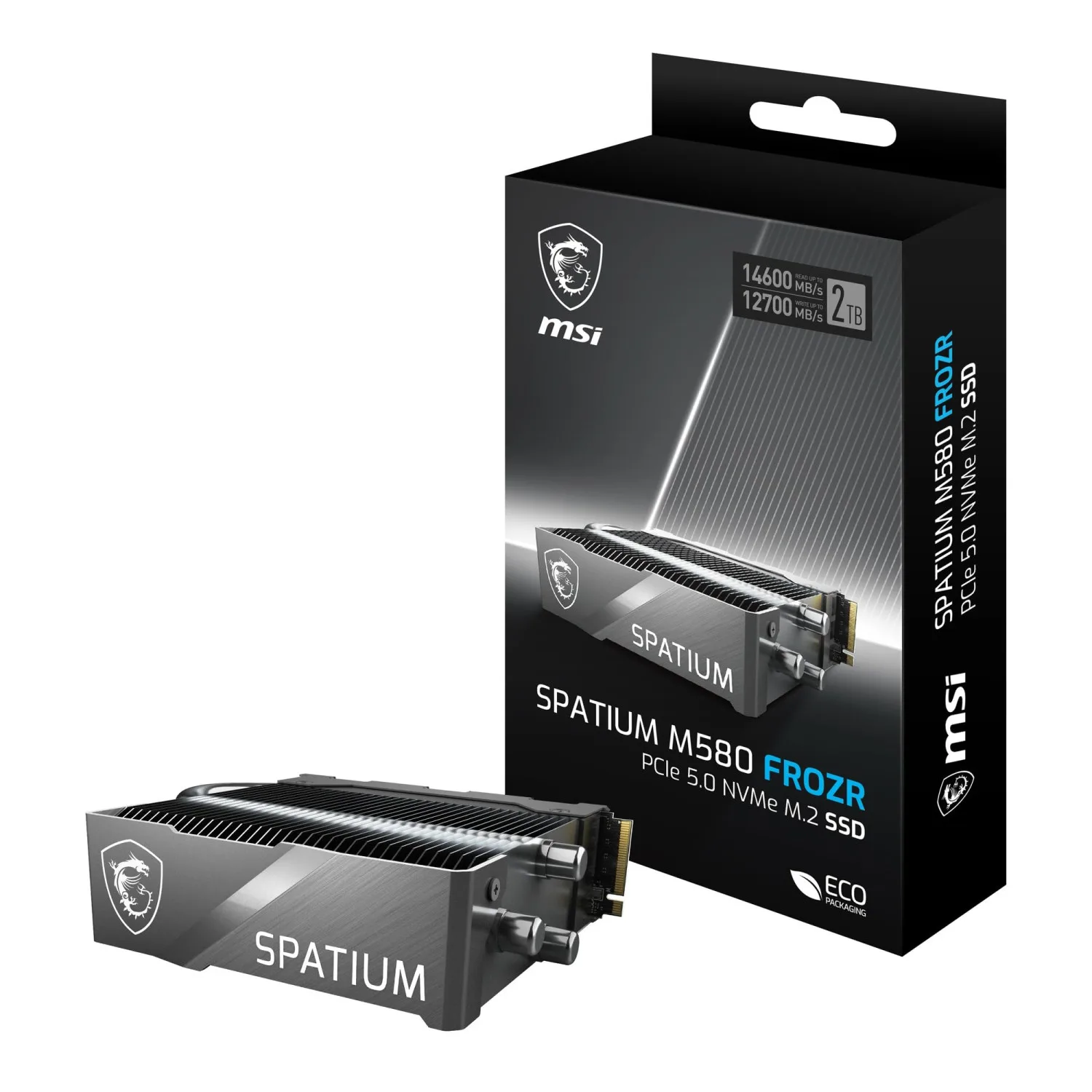 حافظه اس اس دی MSI Spatium M580 FROZR 2TB