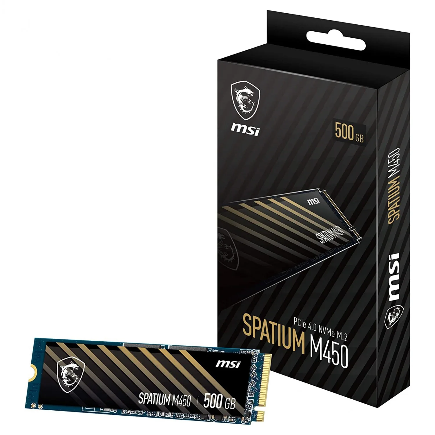 حافظه اس اس دی MSI Spatium M450 500GB
