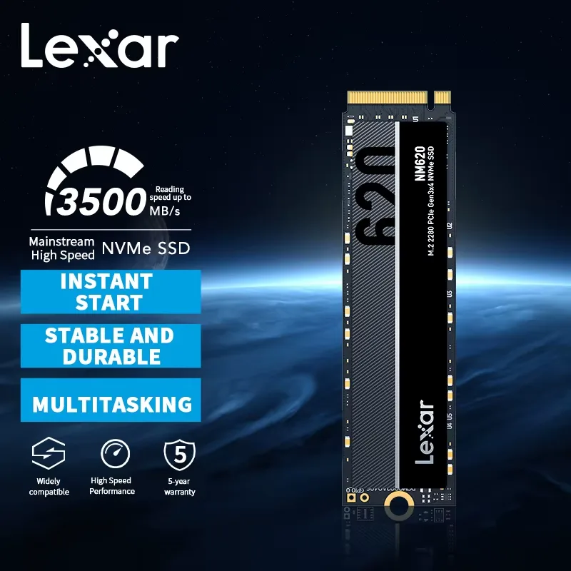 حافظه اس اس دی Lexar NM620 512GB لکسار - تصویر گالری 6