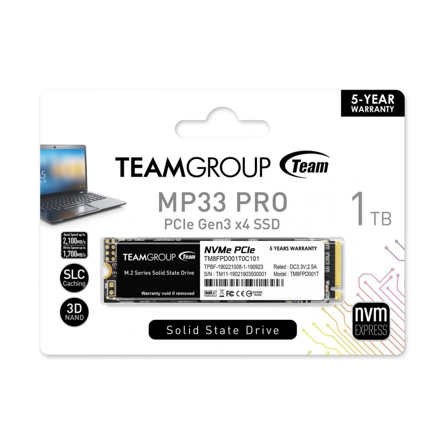 حافظه اس اس دی TeamGroup MP33 Pro 1TB - تصویر گالری 4