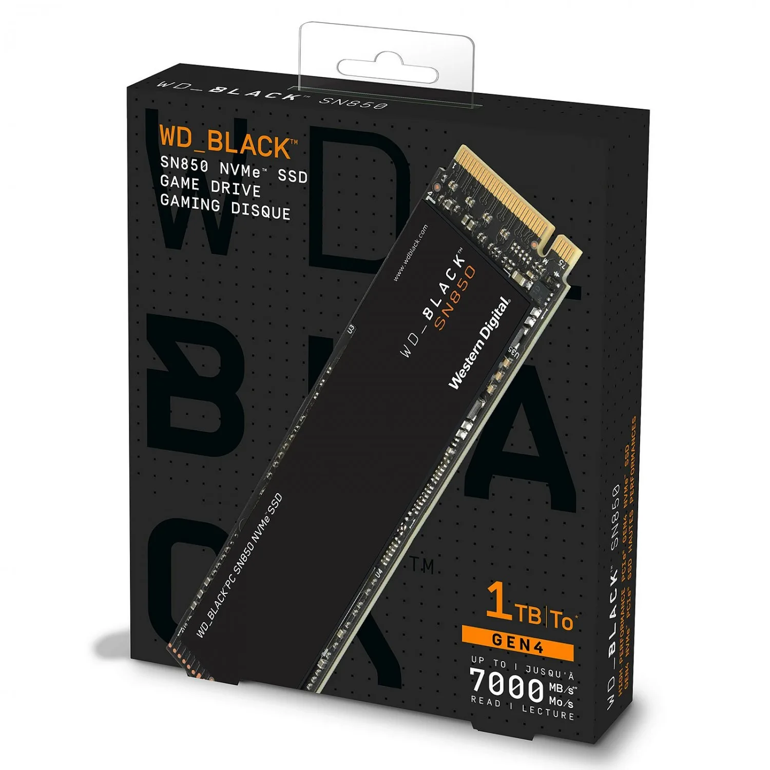 حافظه اس اس دی WD Black SN850 1TB M.2 وسترن - تصویر گالری 3