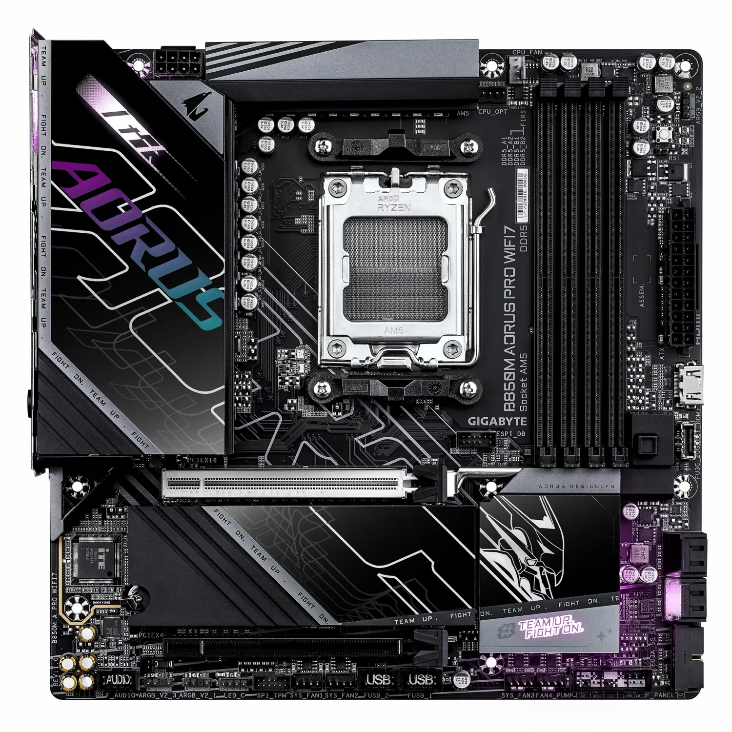 مادربرد GIGABYTE B850M AORUS PRO WIFI7 - تصویر گالری 2
