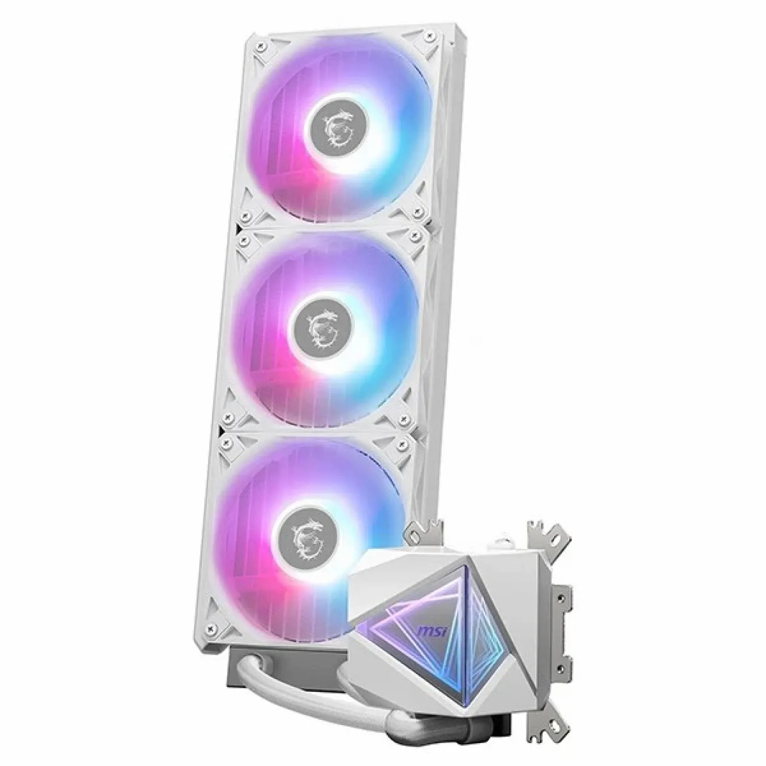 کولر پردازنده MSI MAG CoreLiquid I360 - White - تصویر گالری 2