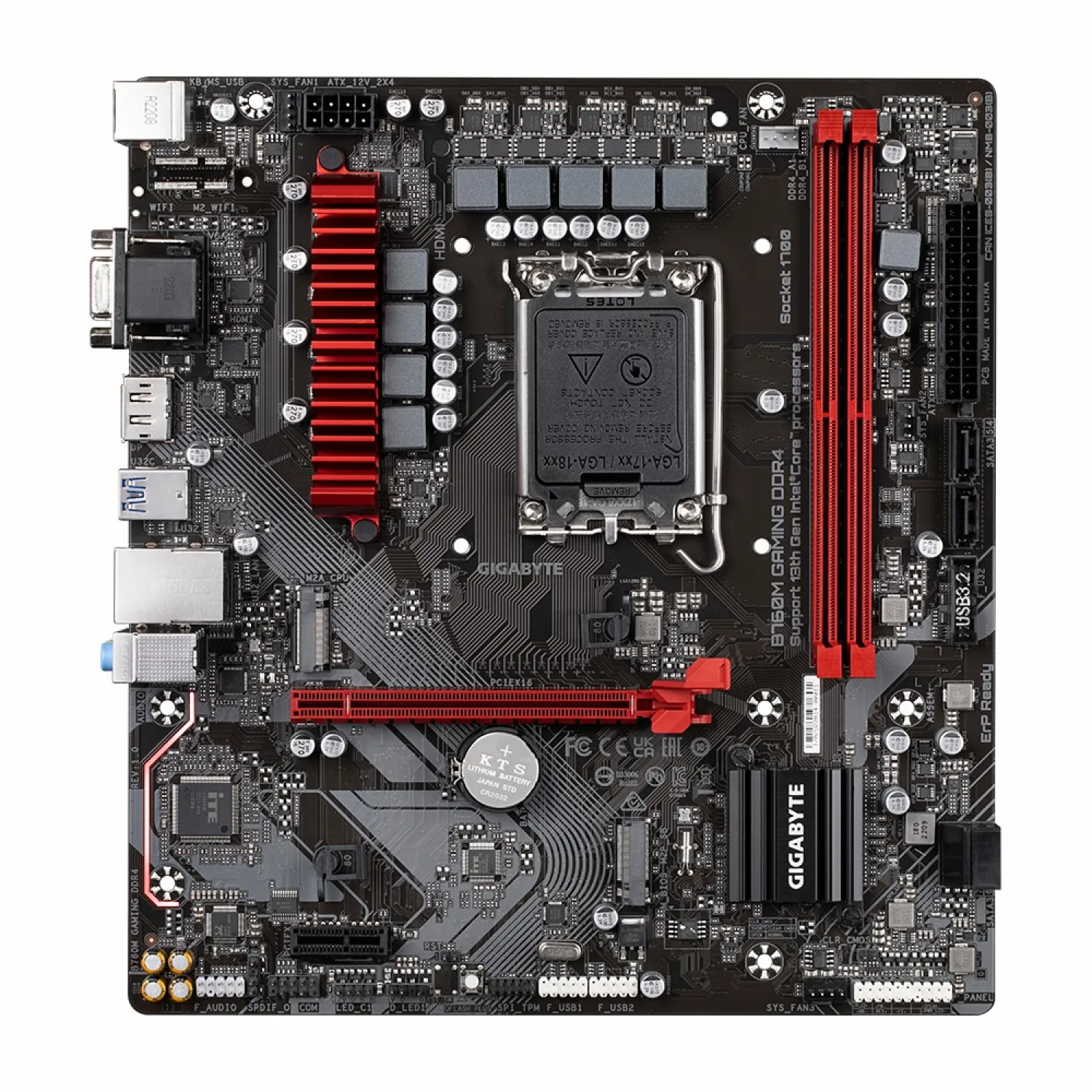 مادربرد GIGABYTE B760M GAMING DDR4 - تصویر گالری 3
