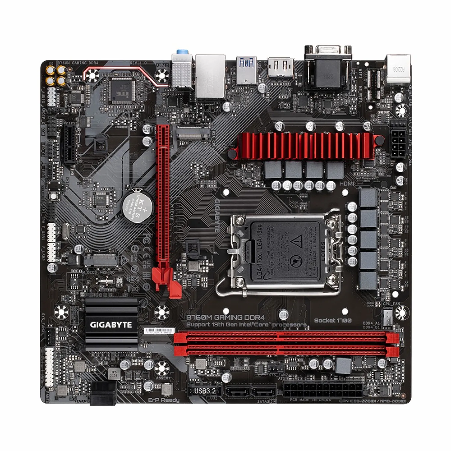 مادربرد GIGABYTE B760M GAMING DDR4 - تصویر گالری 2