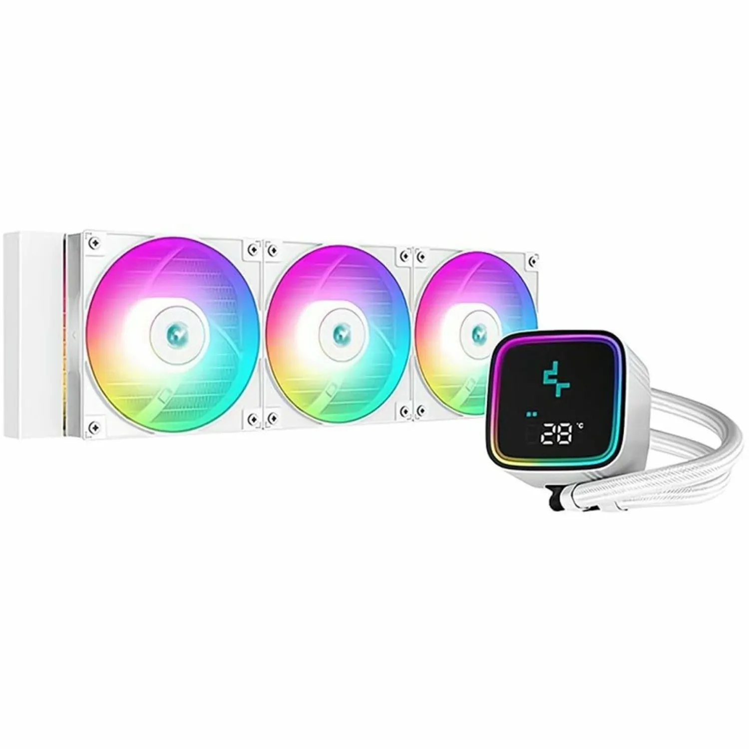 کولر پردازنده DeepCool LS720 SE Digital - White
