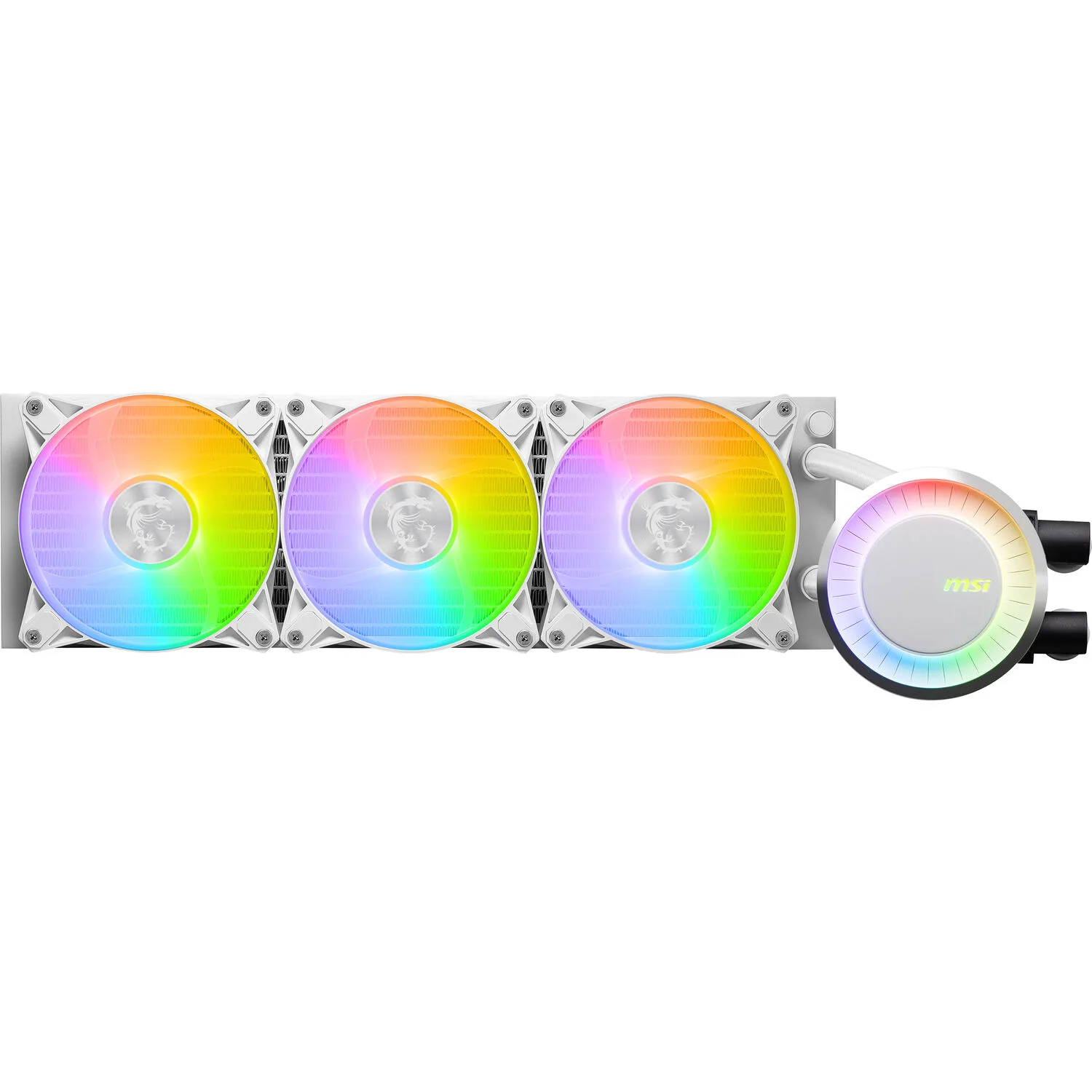 کولر پردازنده MSI MAG CoreLiquid E360 - White - تصویر گالری 3