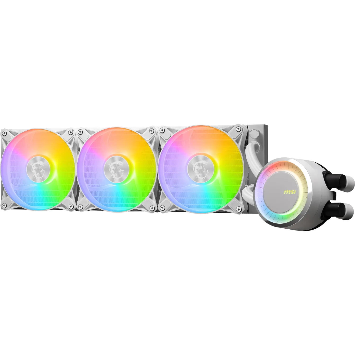 کولر پردازنده MSI MAG CoreLiquid E360 - White - تصویر گالری 2