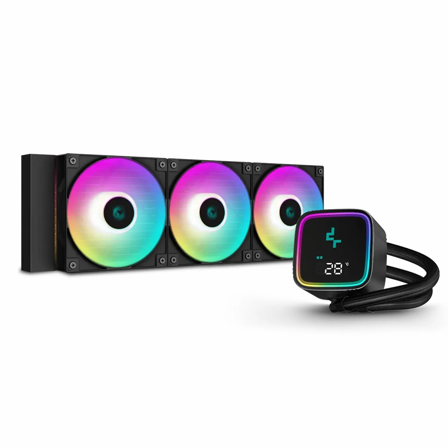 کولر پردازنده DeepCool LS720 SE Digital - Black