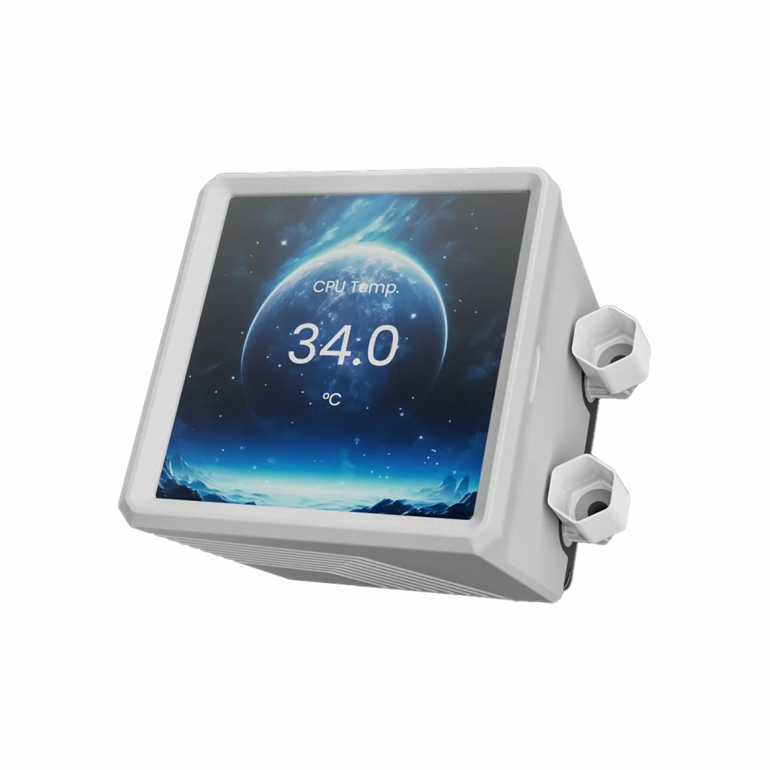 کولر پردازنده Gamdias Aura GL360 LCD - White - تصویر گالری 3