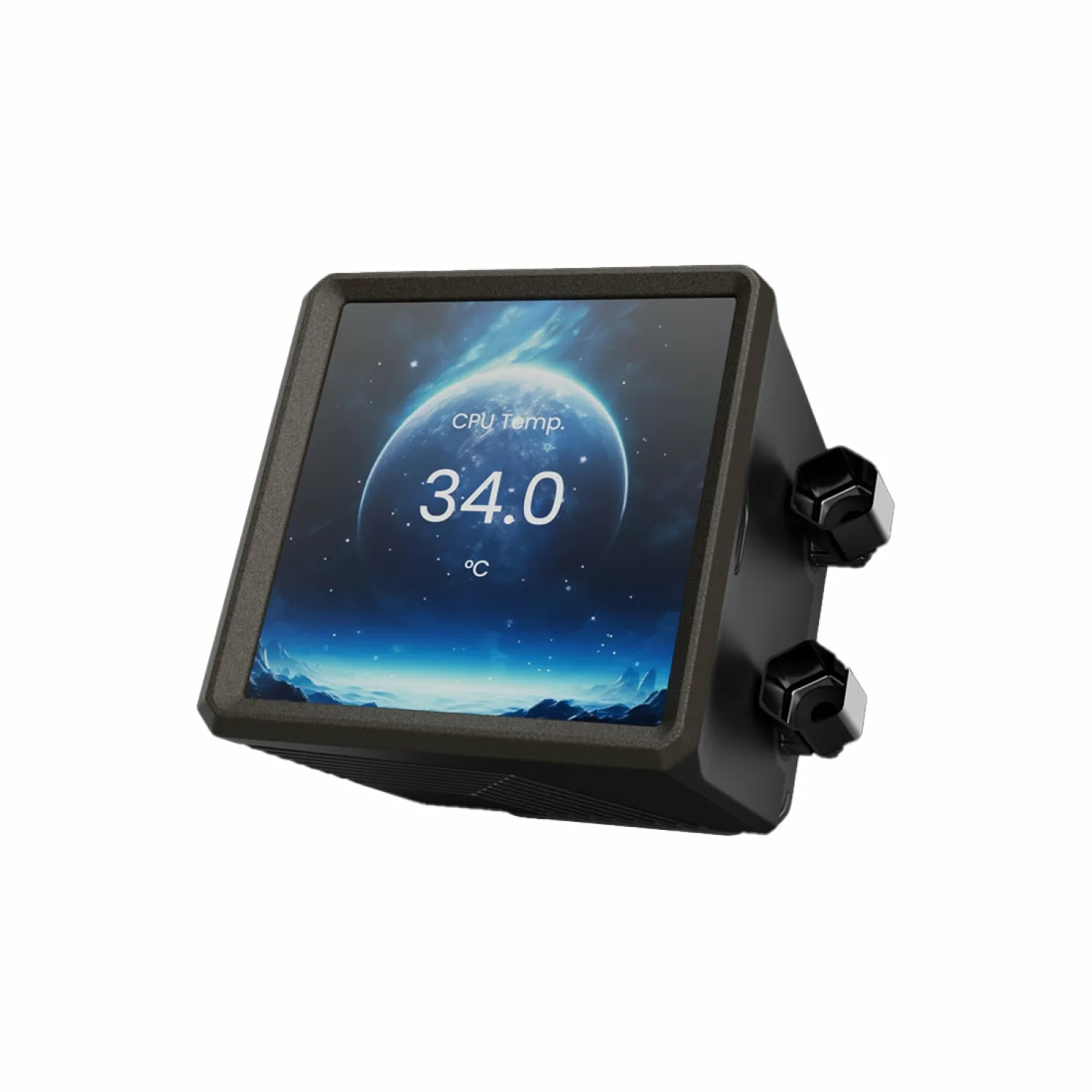 کولر پردازنده Gamdias Aura GL360 LCD - Black - تصویر گالری 4