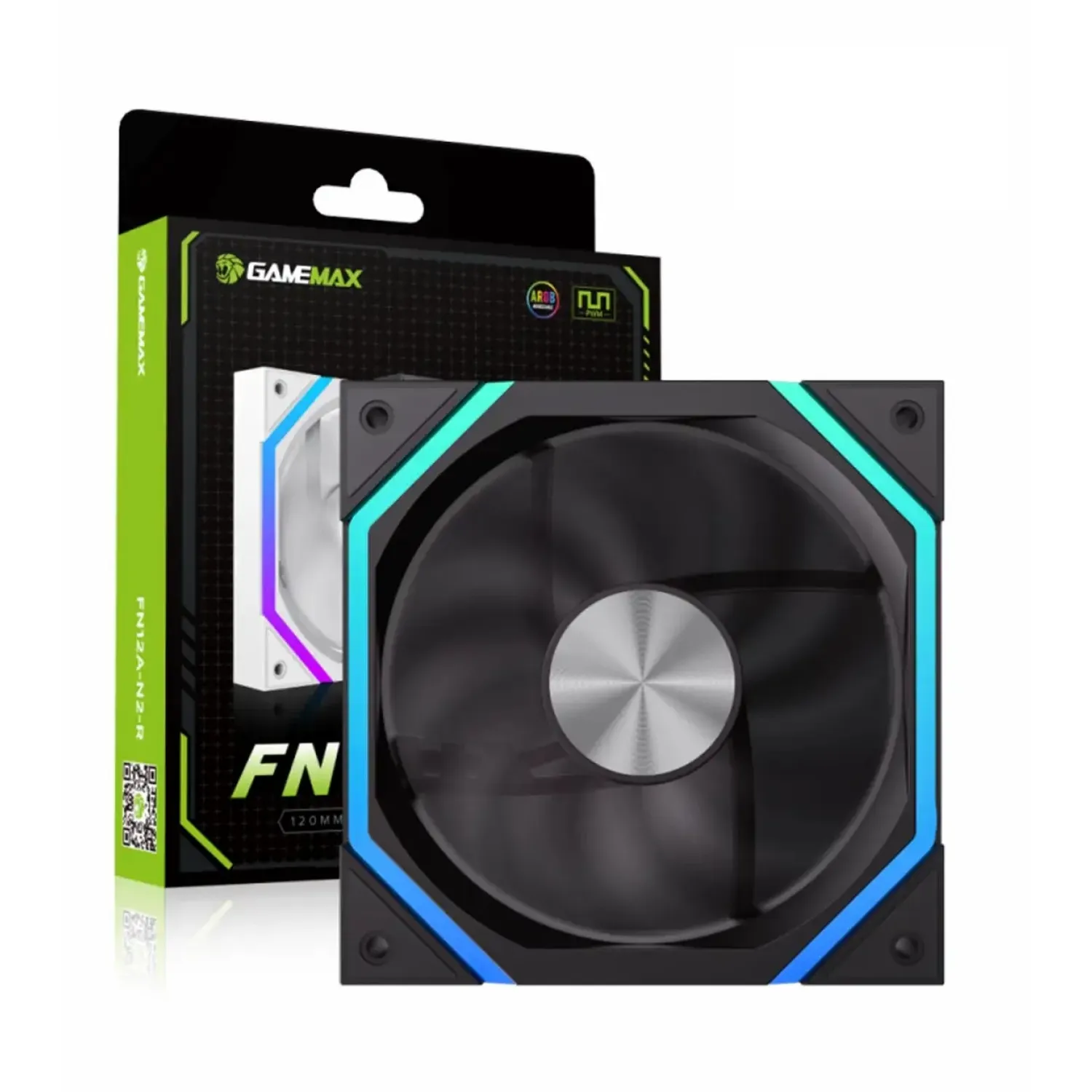فن کیس GameMax FN12A-N2 - Black