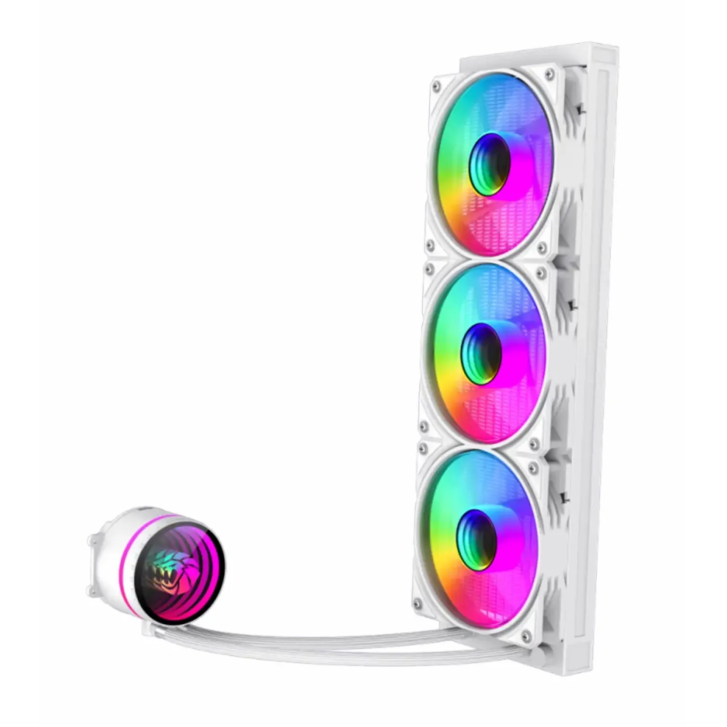 کولر پردازنده GameMax IceBurg 360 Infinity - White - تصویر گالری 3