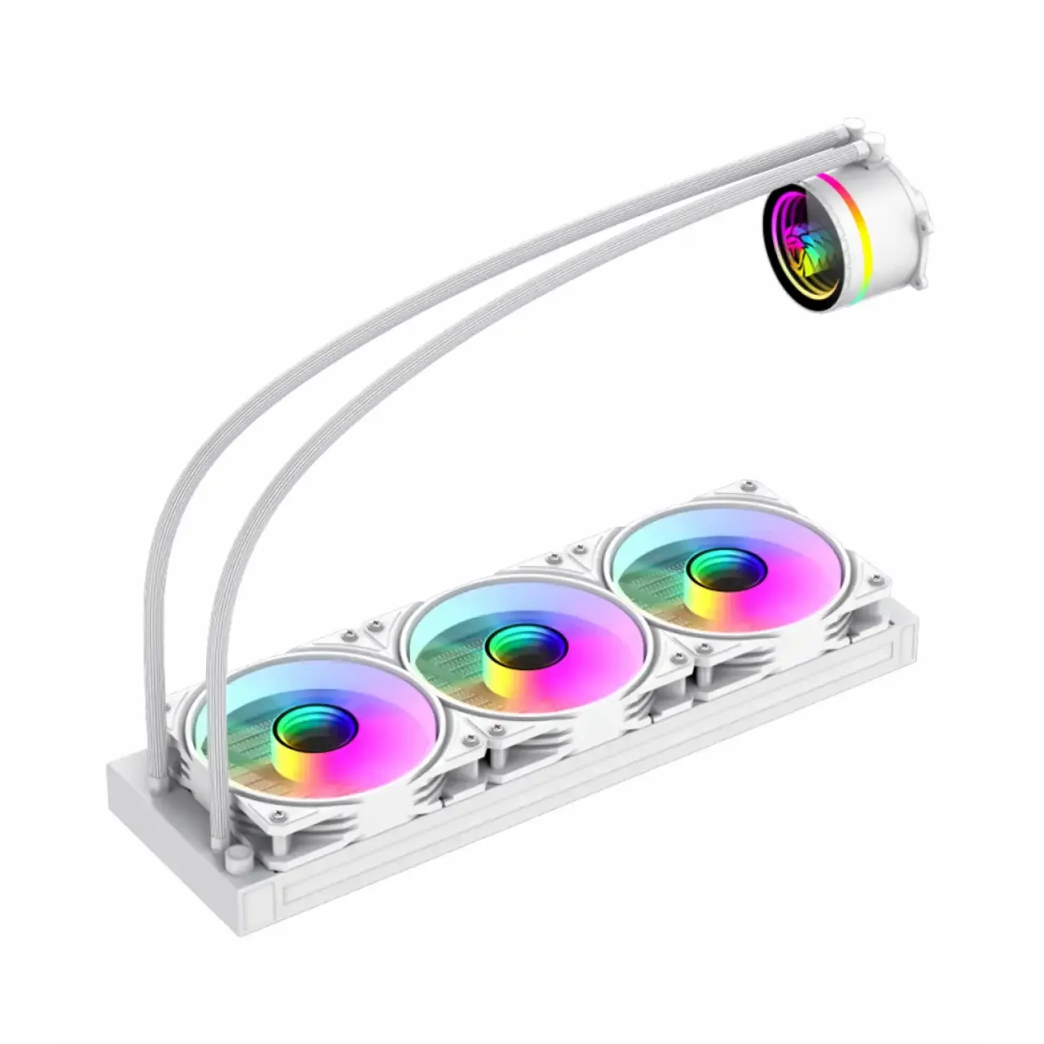 کولر پردازنده GameMax IceBurg 360 Infinity - White - تصویر گالری 4