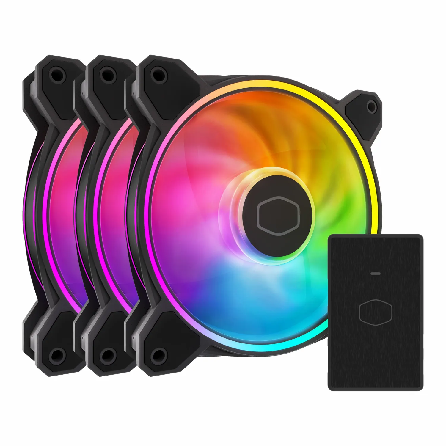 فن کیس Cooler Master MasterFan MF120 Halo2 - Black - 3 in 1